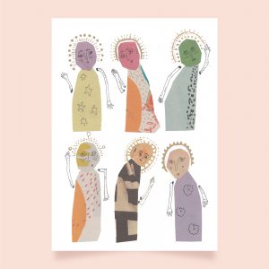 Saints of Italy print