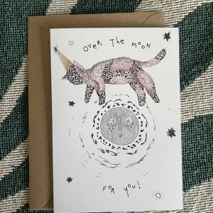 “Over the moon for you”